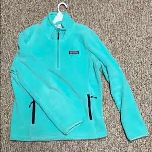 vineyard vines fleece 1/4 zip